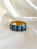 Azure Stripe Bangle