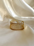 Golden Strings Bangle
