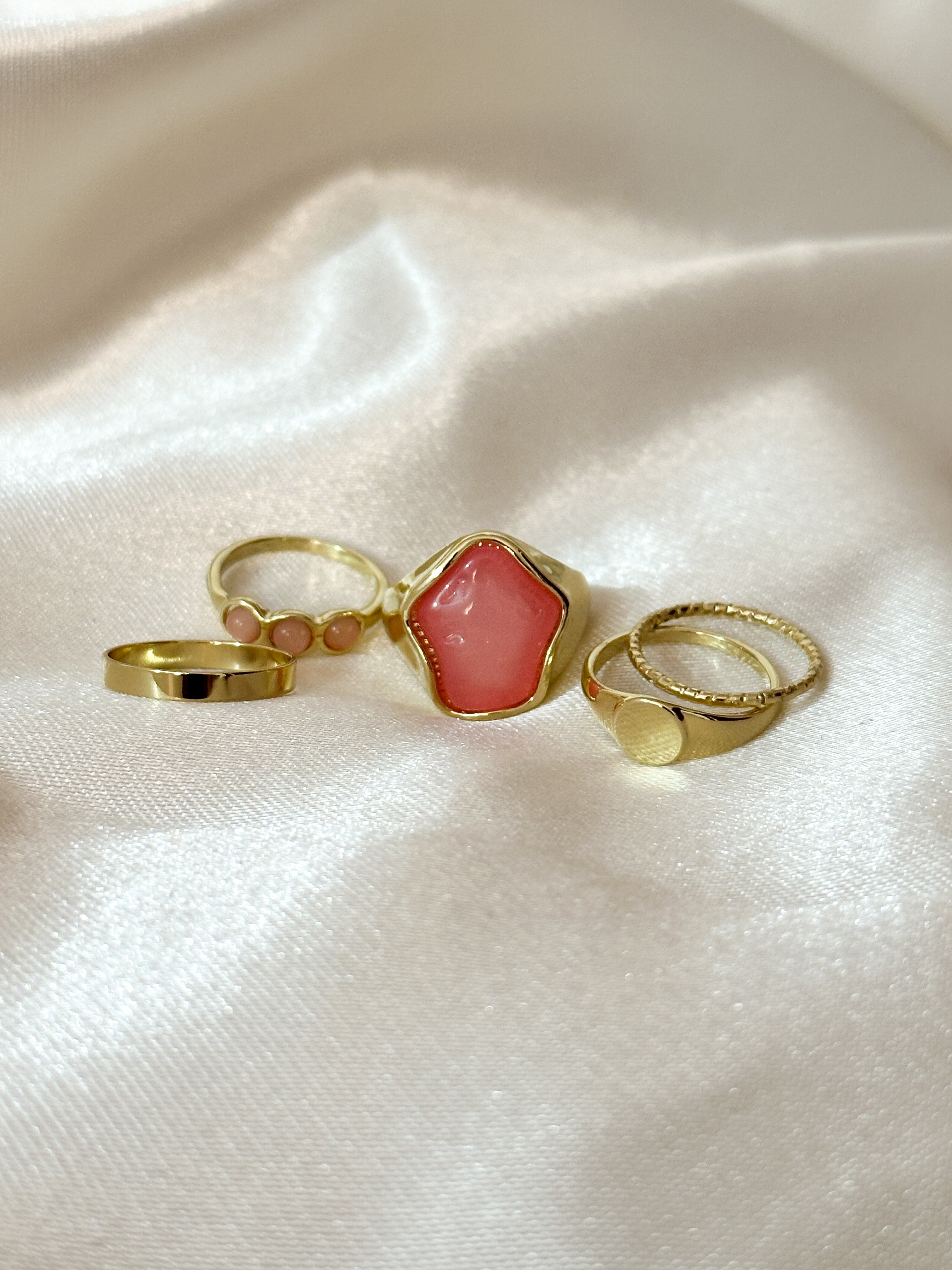 Ruby Ring Set