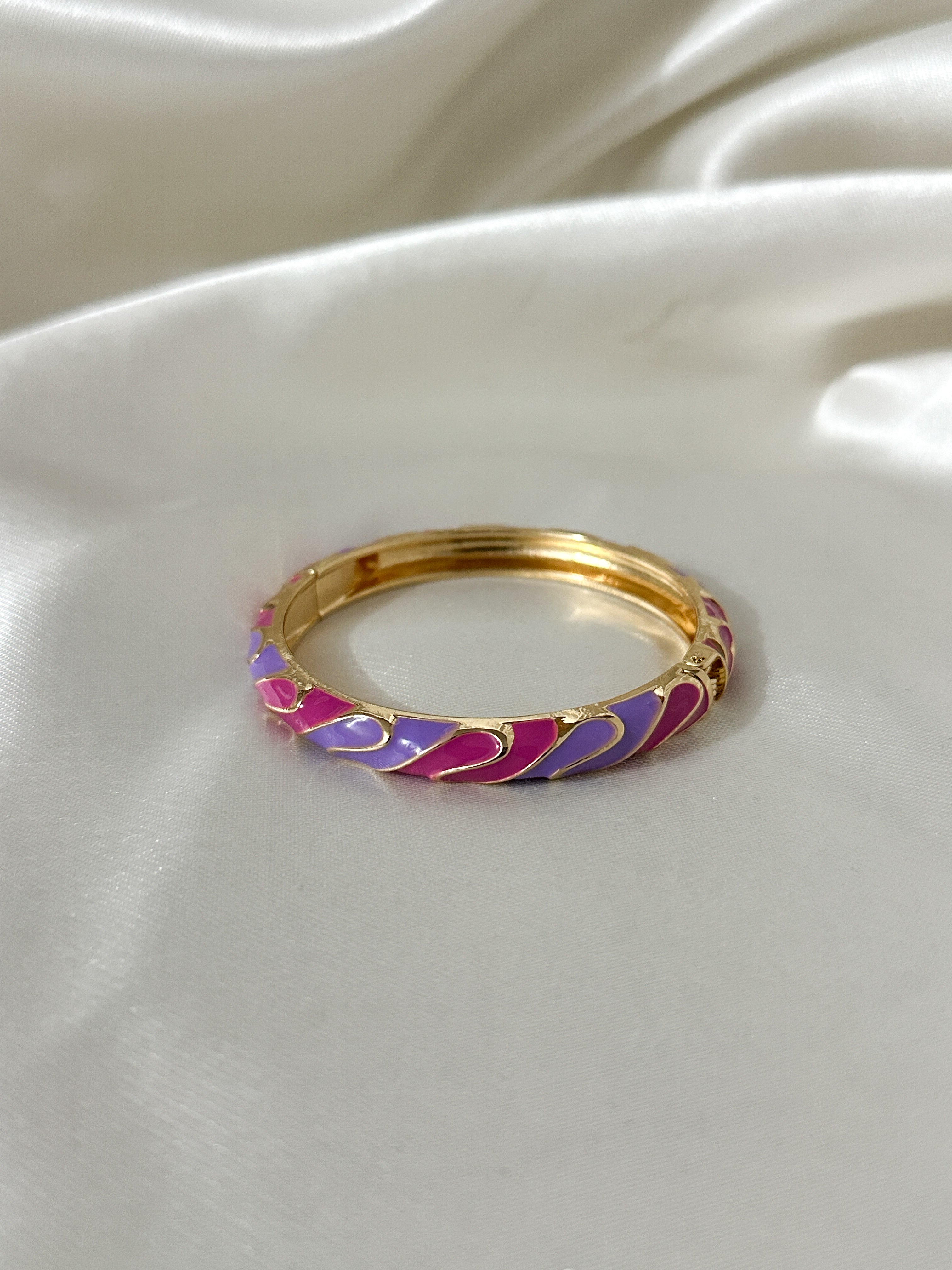 Violet Petal Bangle