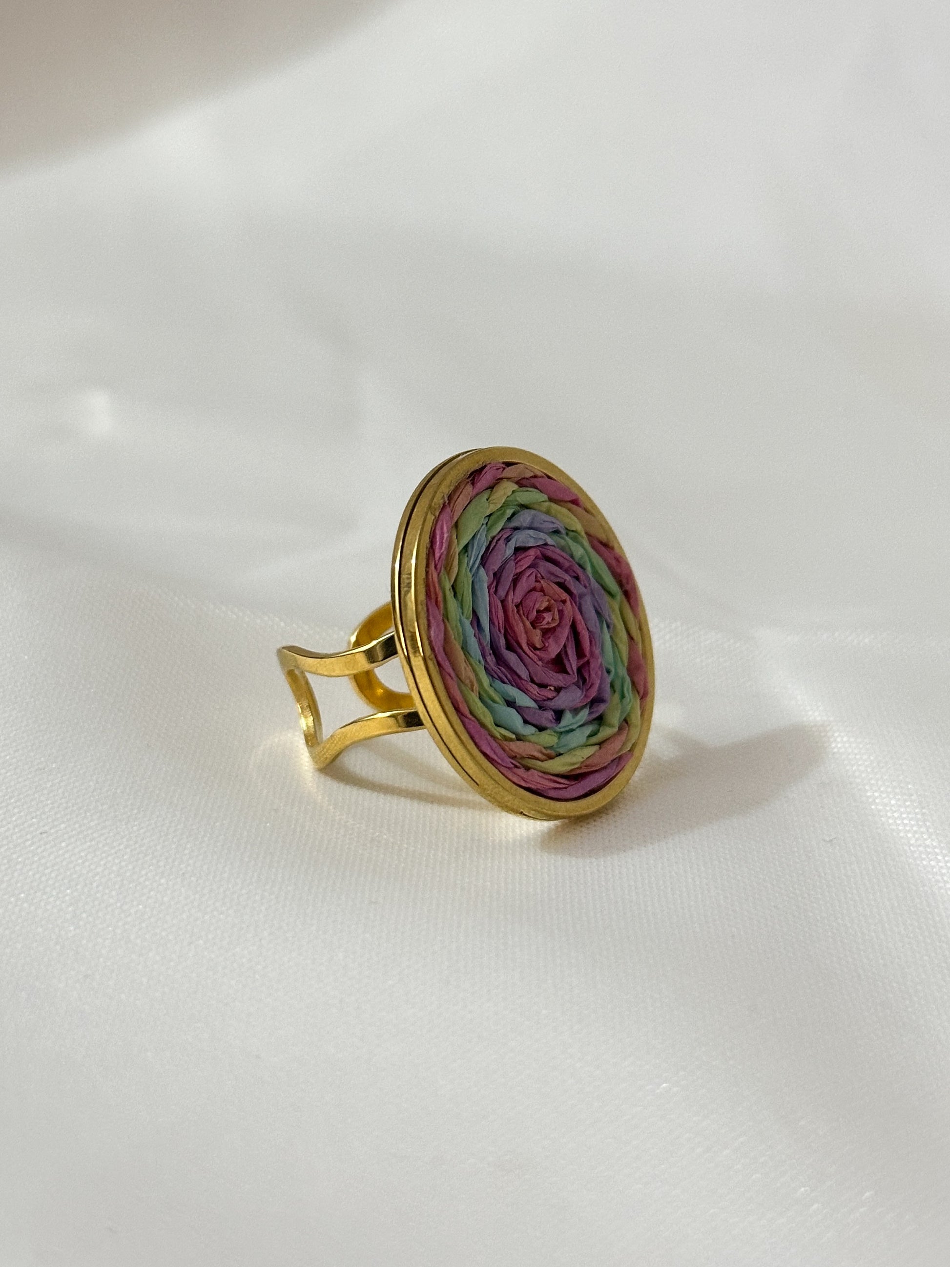 Aurora Color Free Size Rings
