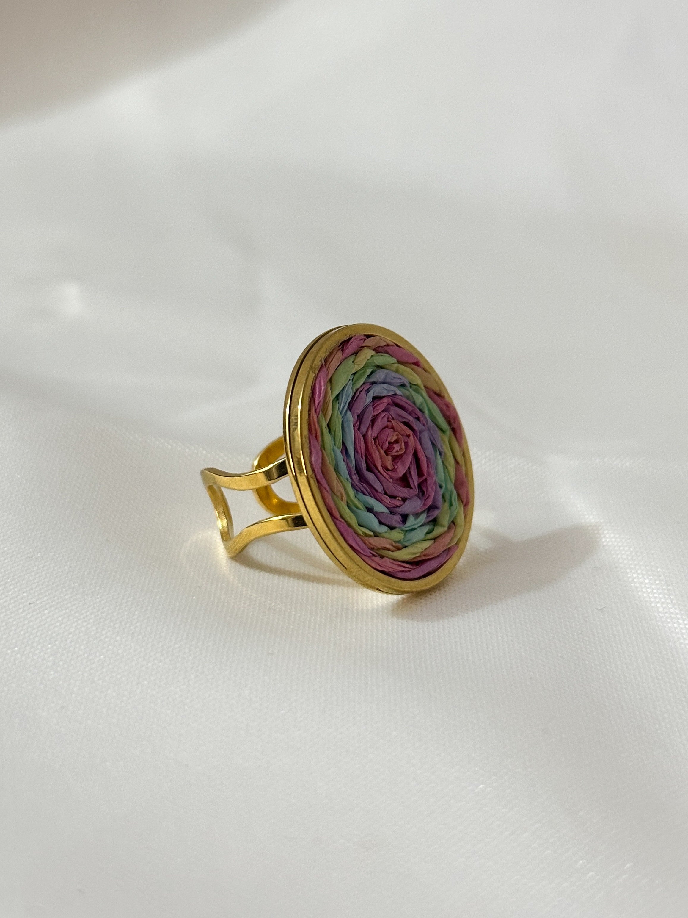 Aurora Color Free Size Rings
